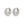 Load image into Gallery viewer, Pilgrim - Naomi Recycled Crystal Hoops - Silver