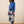 Load image into Gallery viewer, The Others - Amara Slouch Sweat -Bright Blue Panther