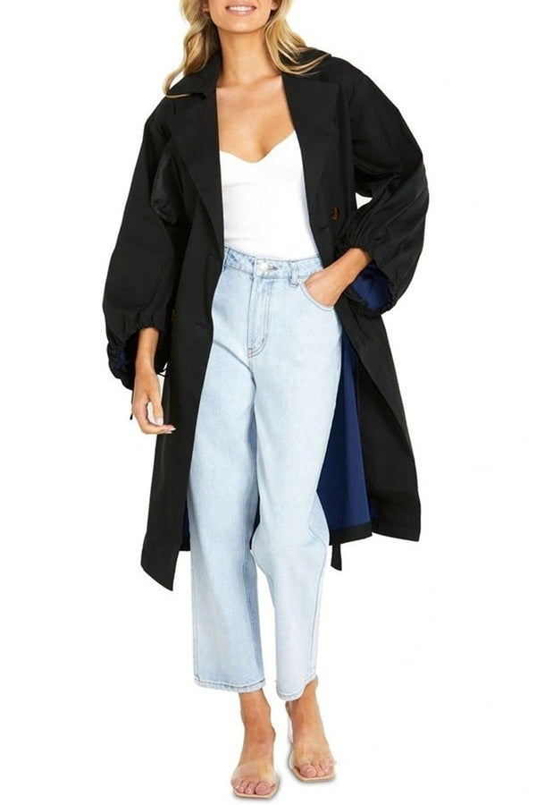 Fate + Becker - Secret Balloon Sleeve Trench