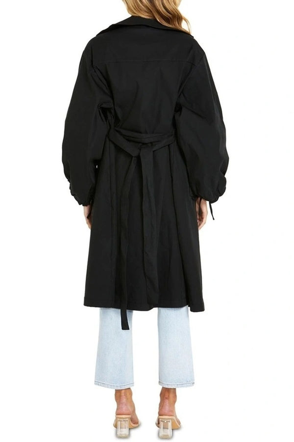 Fate + Becker - Secret Balloon Sleeve Trench