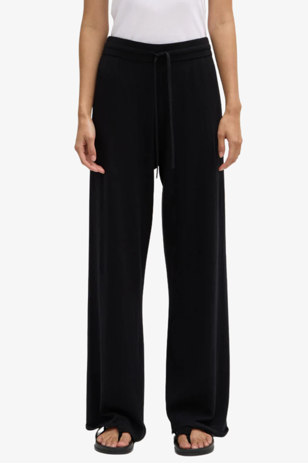 Assembly Label - Cotton Cashmere Lounge Pant - Black