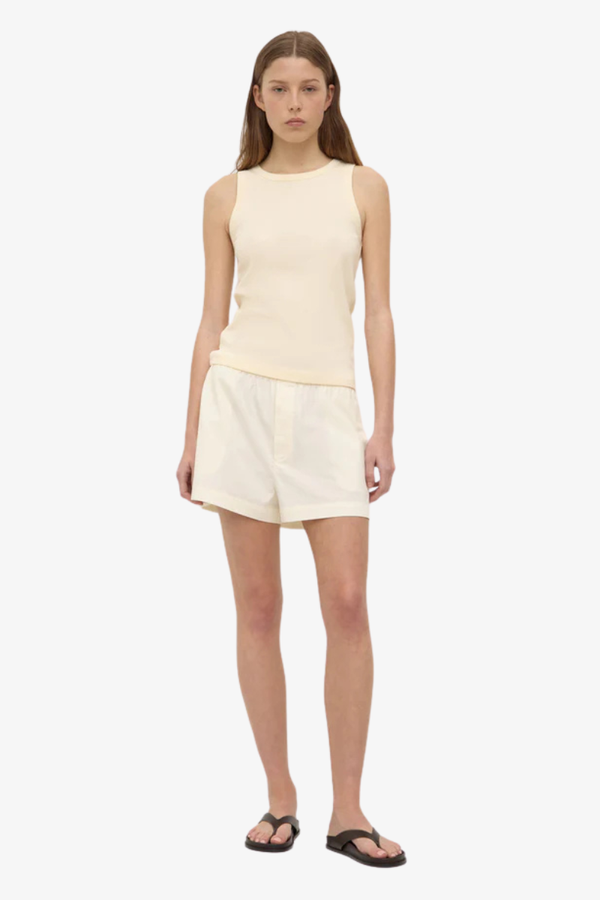 Assembly Label - Nika Rib Tank - Butter