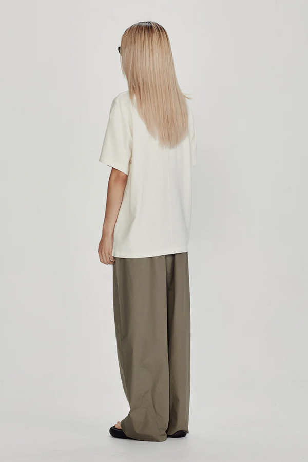 Commoners - Hemp Boy Tee - Rice White