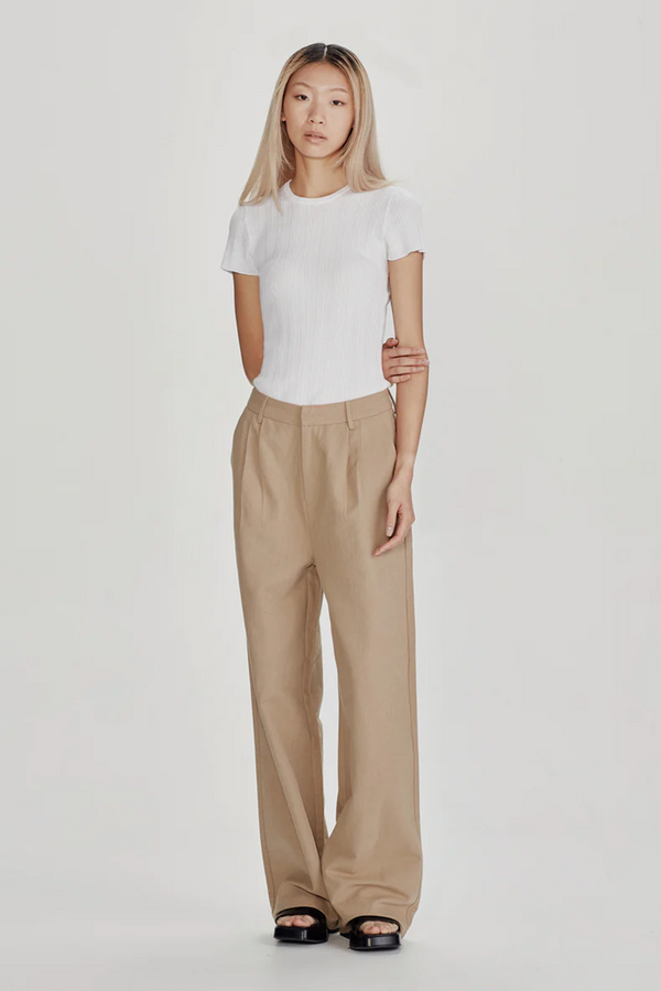 Commoners - Superfine Base Knit Tee - White