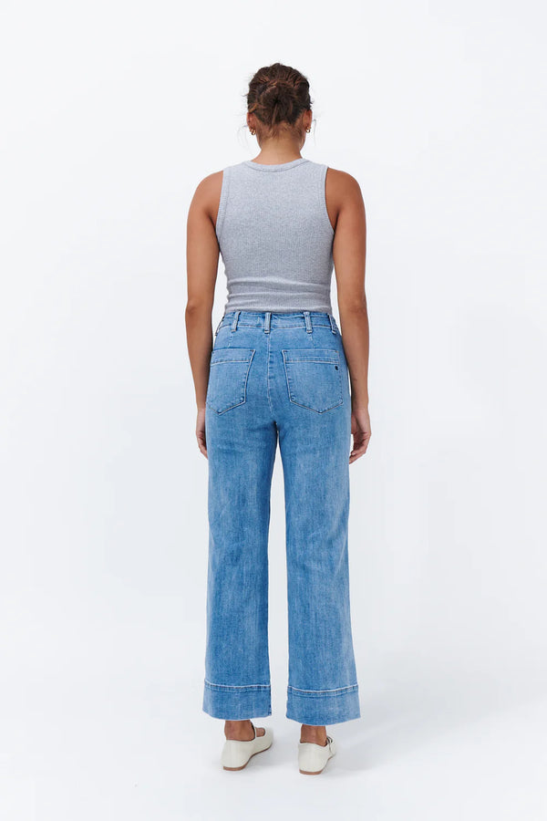 Kireina - Celeste Pant - 70s Blue