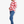 Load image into Gallery viewer, Elm - Spritz Stripe L/S Tee -Coral Spritz Stripe