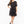 Load image into Gallery viewer, Liela + Luca - Claire Tiered Mini Dress - Black Blush