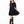 Load image into Gallery viewer, Liela + Luca - Claire Tiered Mini Dress - Black