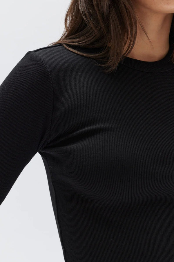Assembly Label - Miana Organic L/S Tee - True Black