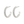 Load image into Gallery viewer, Pilgrim - Heat Recycled Crystal Hoop Earrings - Silver