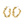 Load image into Gallery viewer, Pilgrim - Sun Recycled Twisted Hoops - Gold Plated