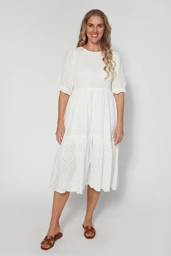 Stella + Gemma - Naples Dress - White
