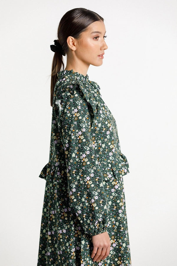 Thing Thing - Evita Dress - Botanical