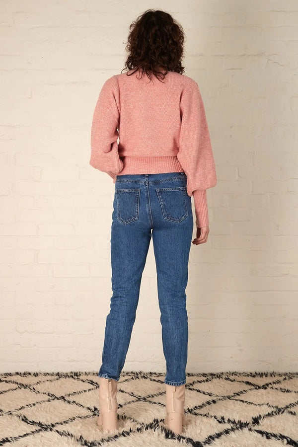 Esmaee - Arctic Jumper - Pink Marle