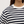 Load image into Gallery viewer, Assembly Label - Monte Stripe Short Sleeve Tee - True Navy/White