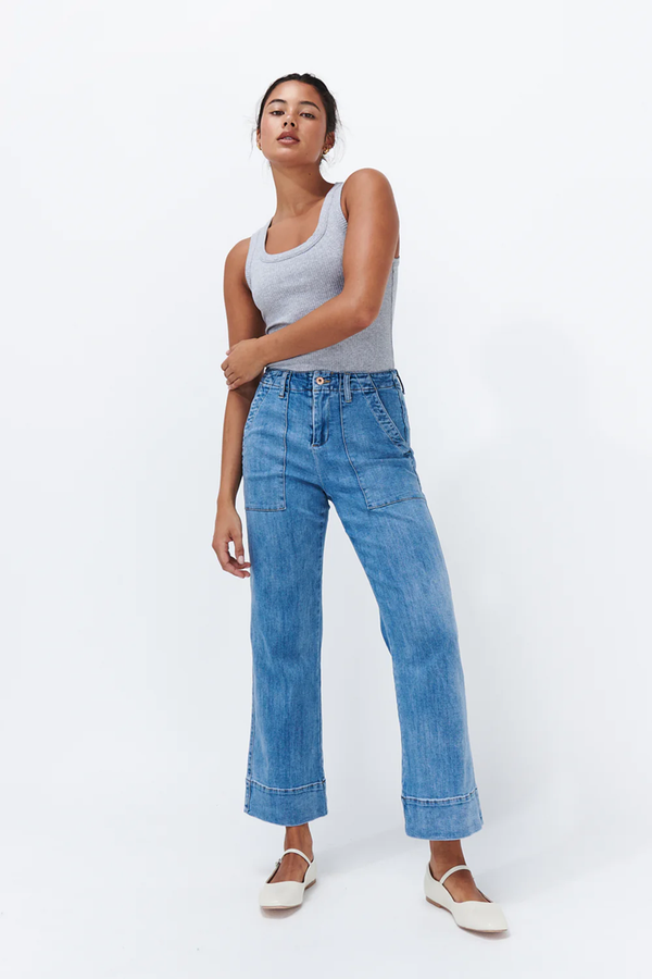 Kireina - Celeste Pant - 70s Blue