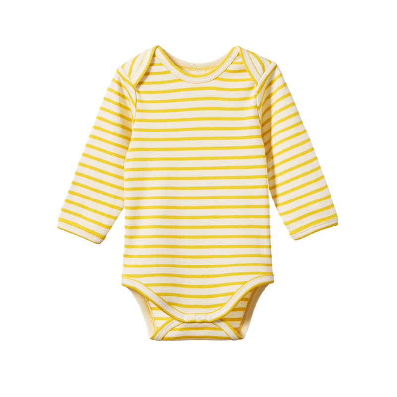 Nature Baby L/S Bodysuit Briarwood main image 1