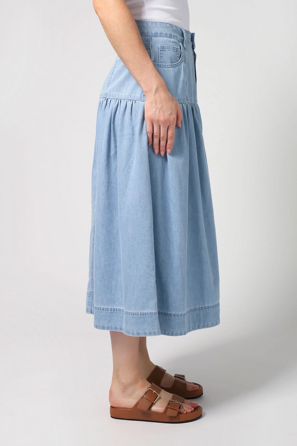 Stella + Gemma - Lou Skirt - Light Denim