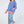 Load image into Gallery viewer, Elm - Tully Stripe Fleece Crew - Blue/White Stripe