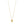 Load image into Gallery viewer, Pilgrim - Thankful Square Pendant Necklace - Gold Plated