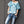 Load image into Gallery viewer, Style Laundry - Tie Dye Slouch Tee - Teal | milk + ginger