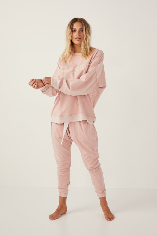 Cartel & Willow - Piper Sweater - Pink Sandwash | milk + ginger