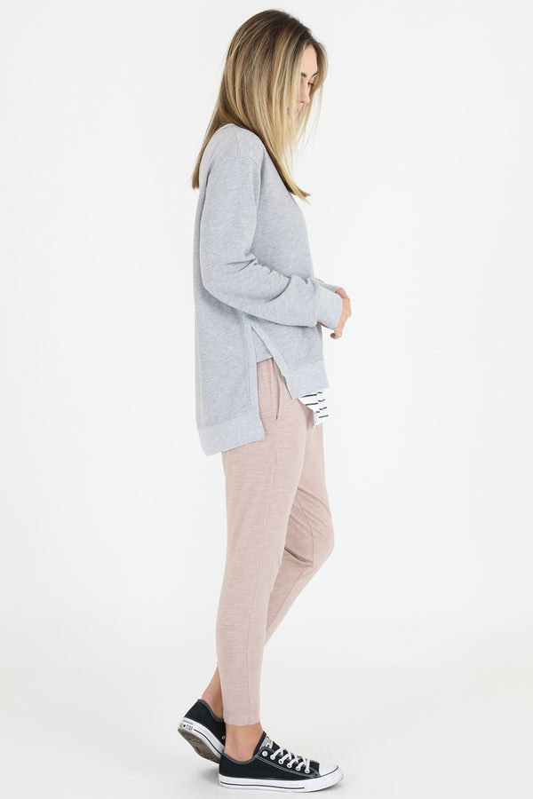 3rd Story - Ulverstone Sweater - Grey Marle | milk + ginger