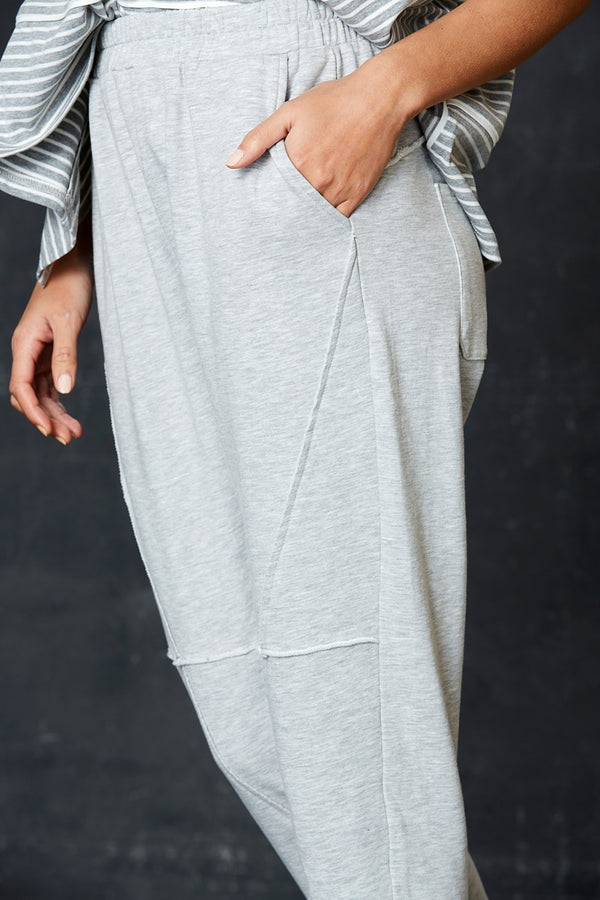 Eb & Ive - Arrival Sweat Pant - Marle | milk + ginger