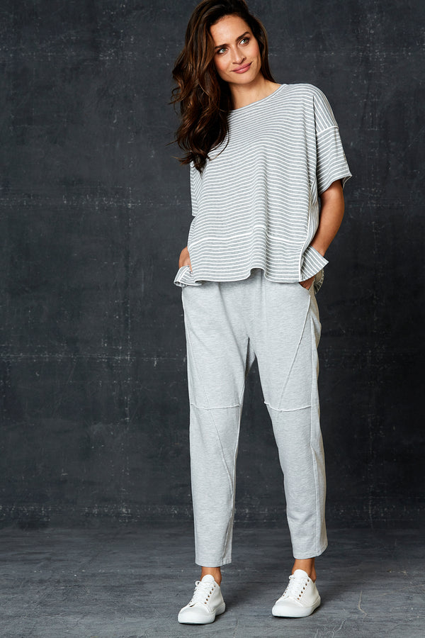 Eb & Ive - Arrival Sweat Pant - Marle | milk + ginger