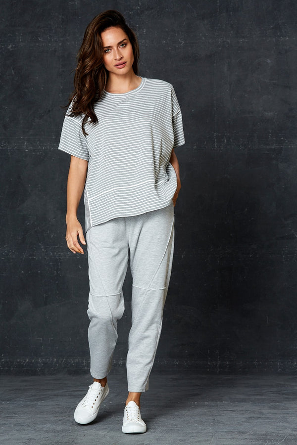 Eb & Ive - Arrival Sweat Pant - Marle | milk + ginger