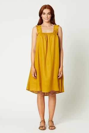 Eb & Ive - Nala Midi Dress - Honey | milk + ginger