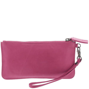 Gabee - Abril Soft Leather Wristlet Purse | milk + ginger