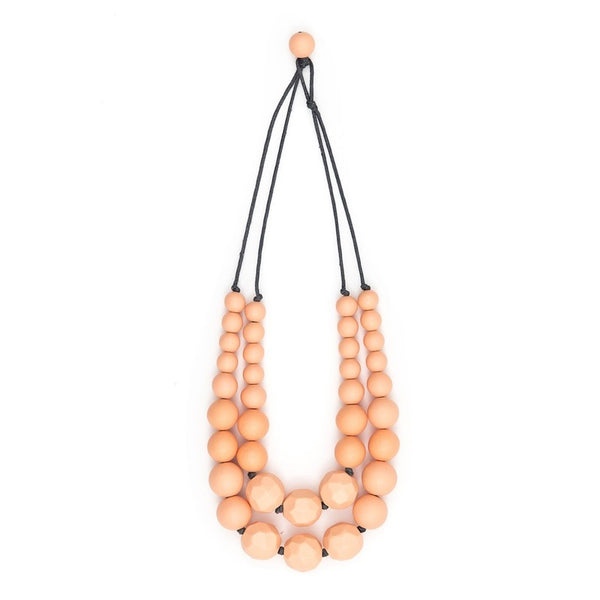 Rare Rabbit - Sandboy Necklace - Peach
