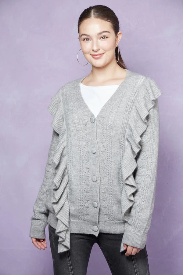 Isle Of Mine - Romy Ruffle Cardi - Marle