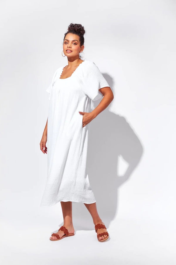 Isle Of Mine - Java Midi Dress - Imperial