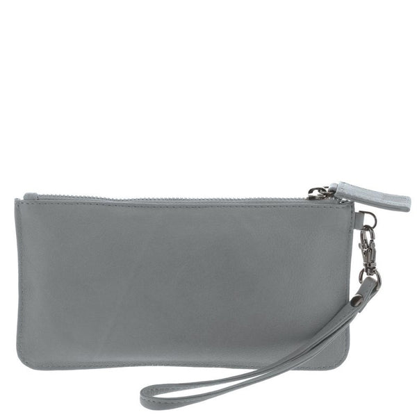 Gabee - Abril Soft Leather Wristlet Purse | milk + ginger