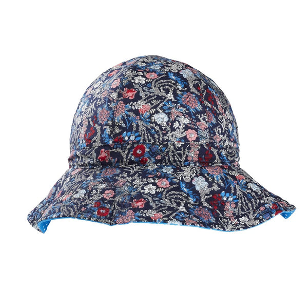 Acorn - Marina Floral Floppy Hat | milk + ginger
