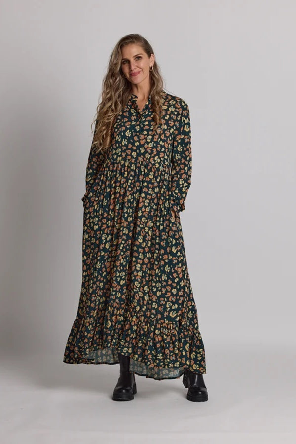 Stella + Gemma - Greenwich Dress - Winter Leopard