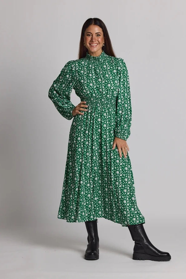 Stella + Gemma - Hampton Dress - Green Floral