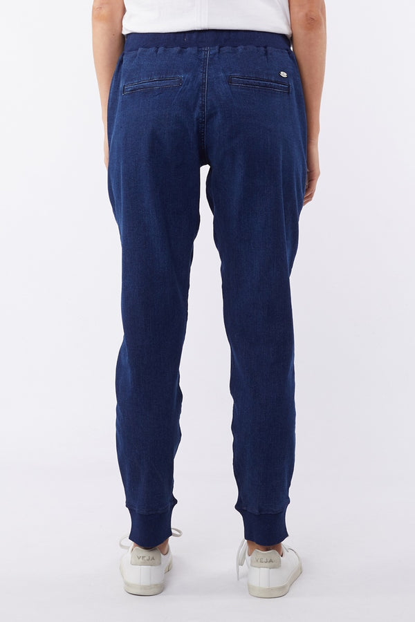 Elm - Alli Denim Jogger - Dark Blue | milk + ginger