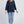 Load image into Gallery viewer, Elm - Daisy Fleece Crew - Navy
