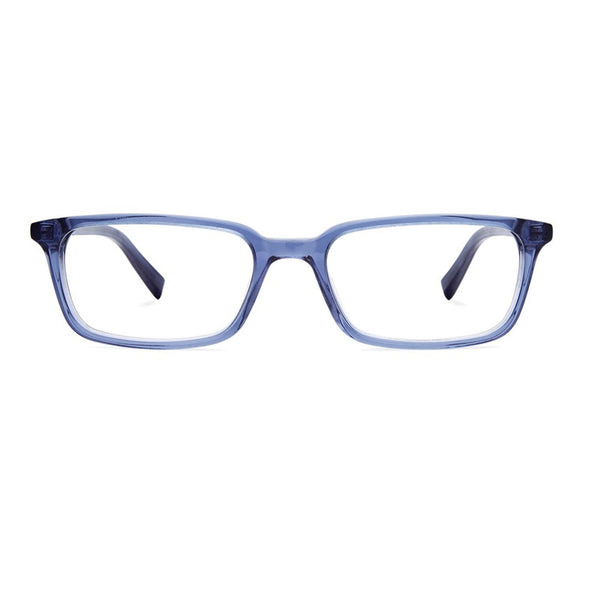 Baxter Blue - Blue Light Glasses - Harper/Crystal Azure | milk + ginger