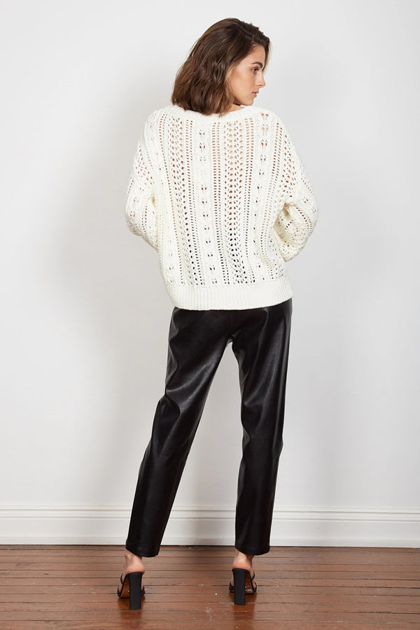 Wish - Jasmine Sweater - Ivory | milk + ginger