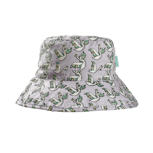 Acorn - Swans Bucket Hat | milk + ginger