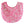 Load image into Gallery viewer, Alimrose - Scallop Edge Bib Pink Ivory | milk + ginger