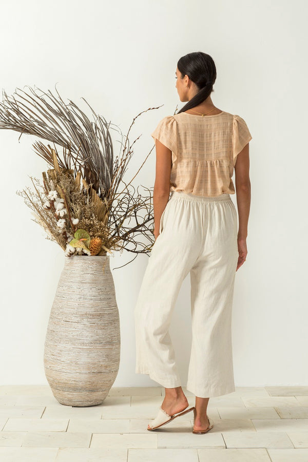 Bird & Kite - Angelo Pants - Natural Oatmeal | milk + ginger