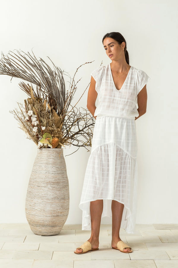 Bird & Kite - Stella Top - Ivory | milk + ginger