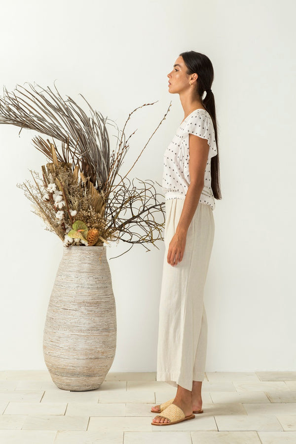 Bird & Kite - Stella Top - Petals Creme | milk + ginger
