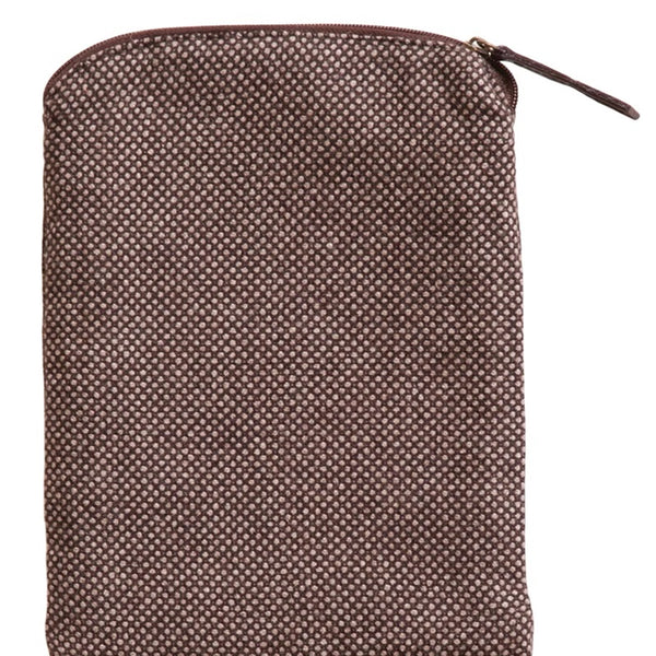 Bianca Lorenne - Tech Travel Pouch - Carob Check