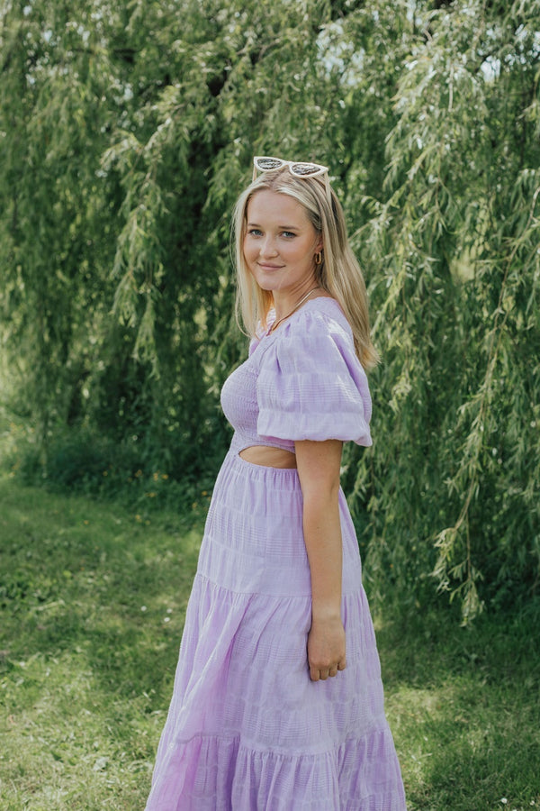 Ivy + Jack - Milano Lilac Maxi Dress
